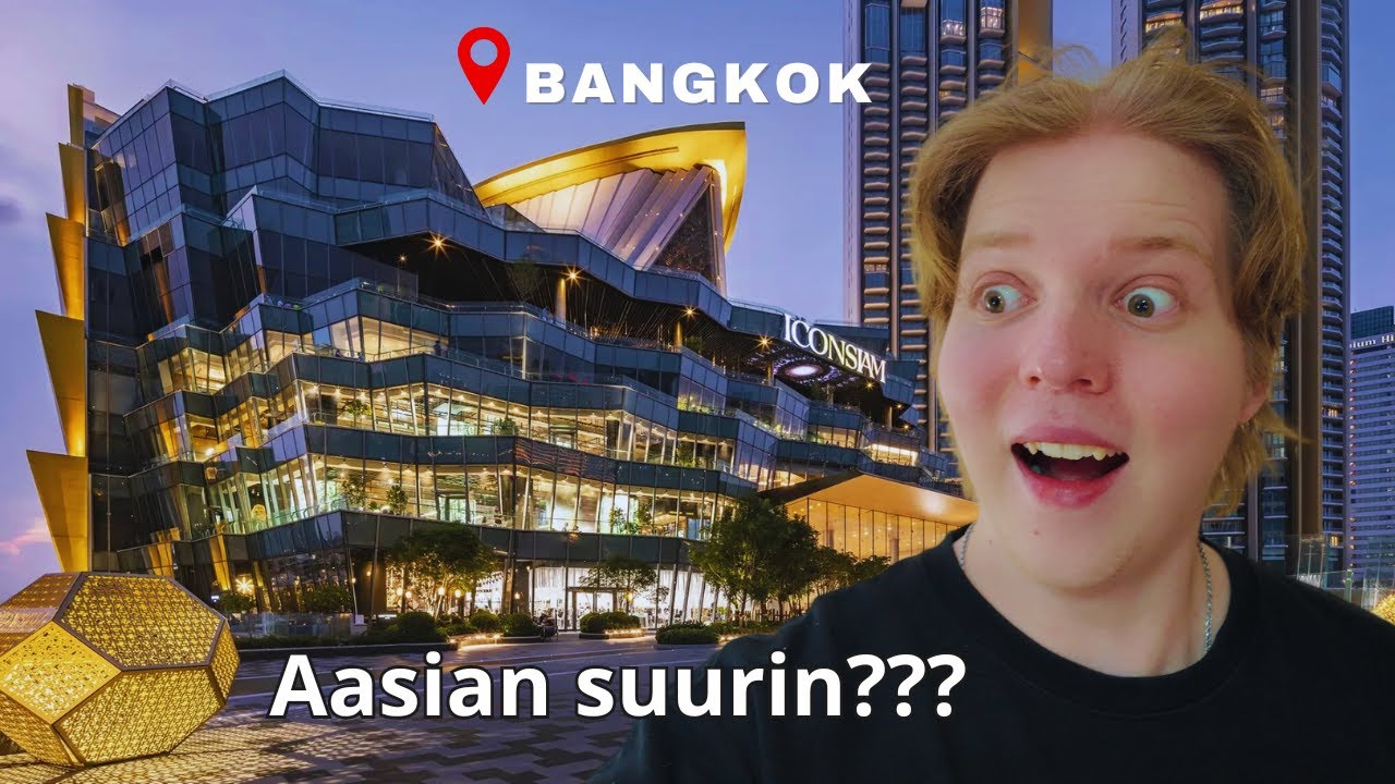 Eksyin Thaimaan suurimpaan ostoskeskukseen 😱 (ICONSIAM)