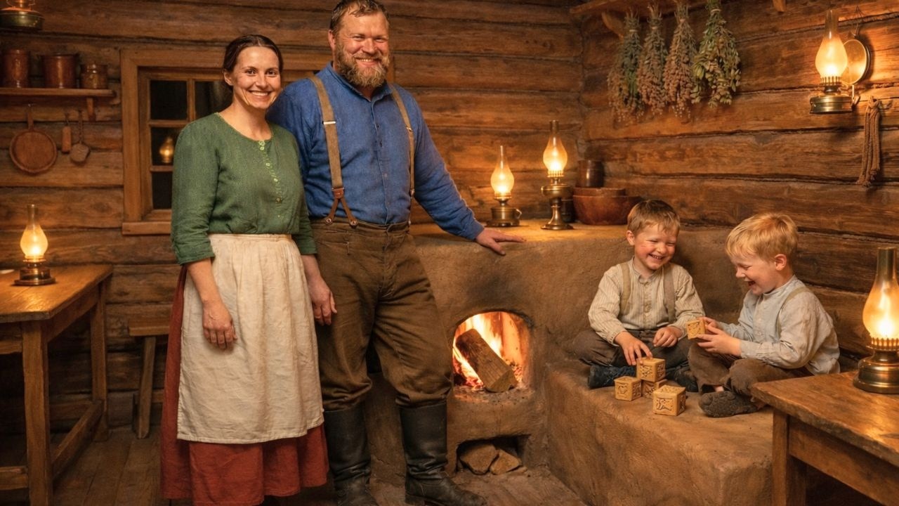 Sie verlachten seinen winzigen Ofen &ndash; Bis er mit nur einem Holzscheit den Winter bezwang