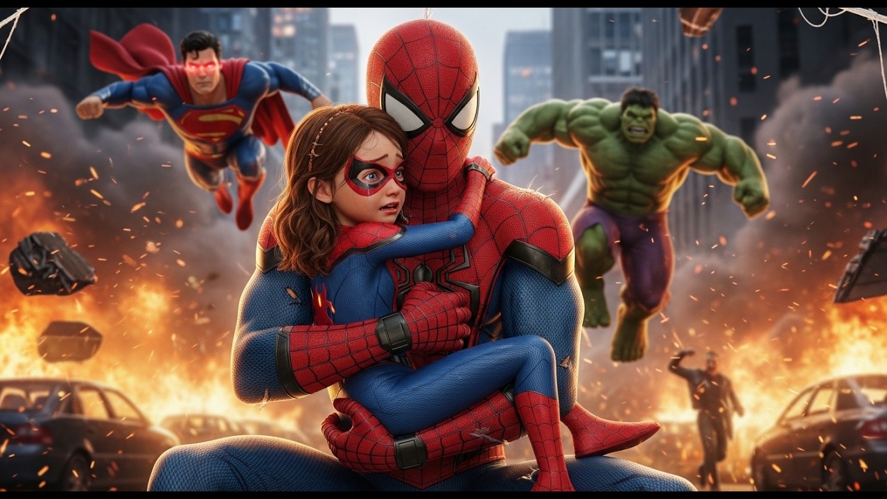 Spider-Man’s Daughter Kidnapped — Superman and Hulk Team Up