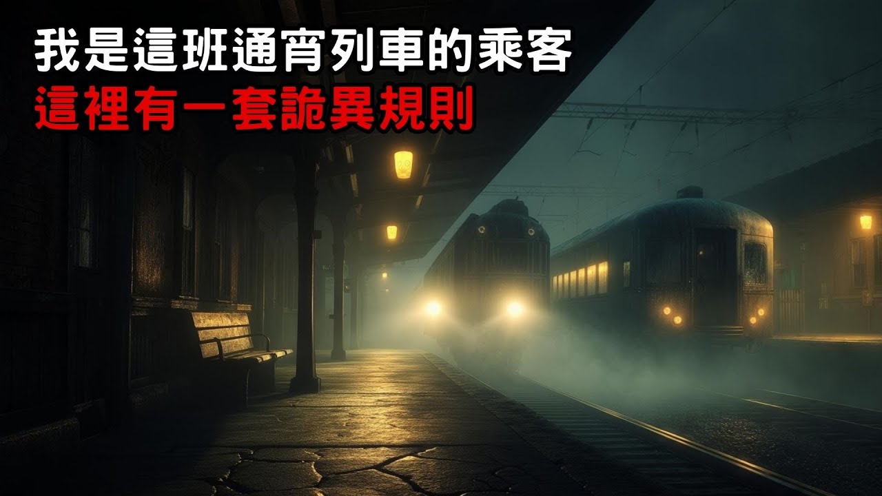 [ 守則怪談 ]我是這班通宵列車的乘客 這裡有一套詭異規則｜恐怖故事｜歐美怪談｜睡前故事｜不安的米洛
