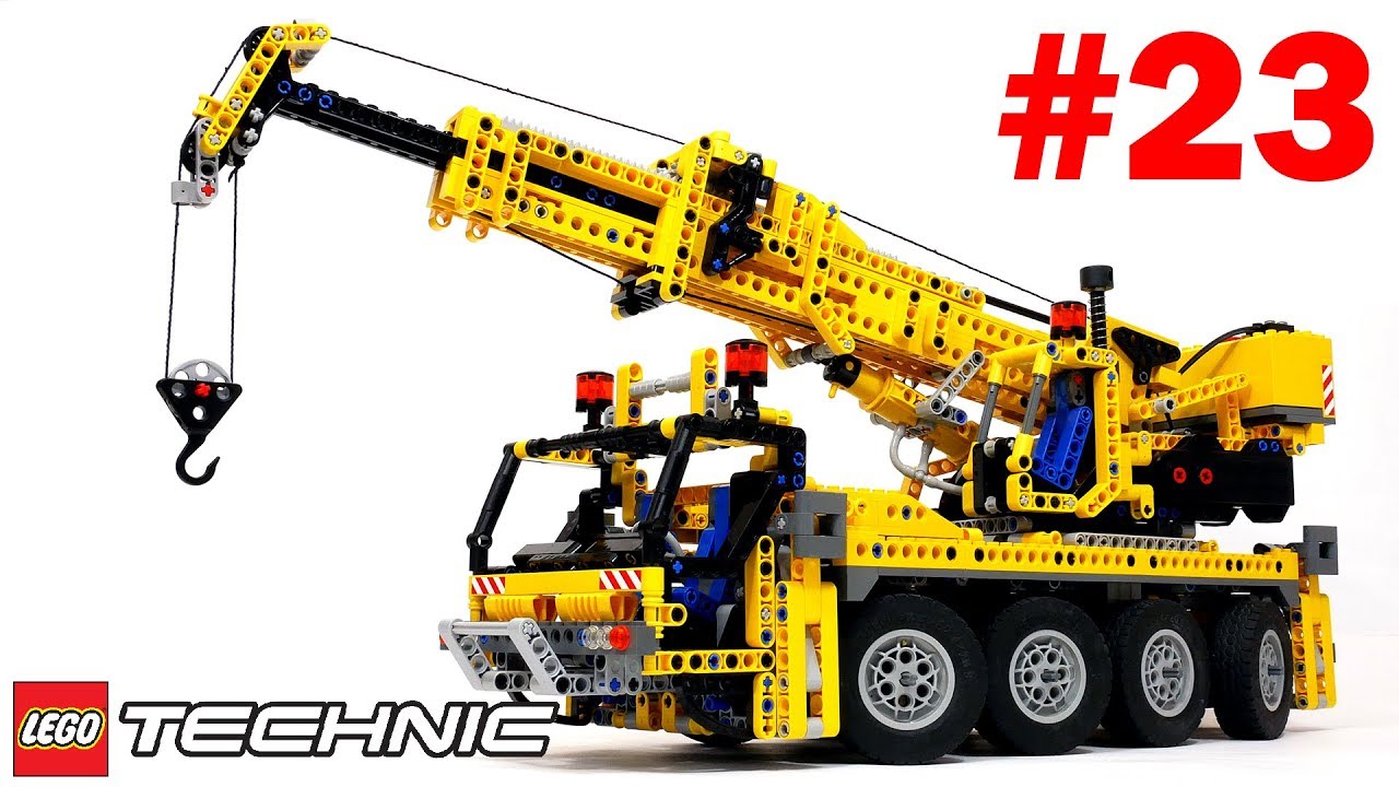 LEGO Technic 8421 Mobile Crane Review – Передвижной кран – Легенды ЛЕГО Техник – Обзор №23