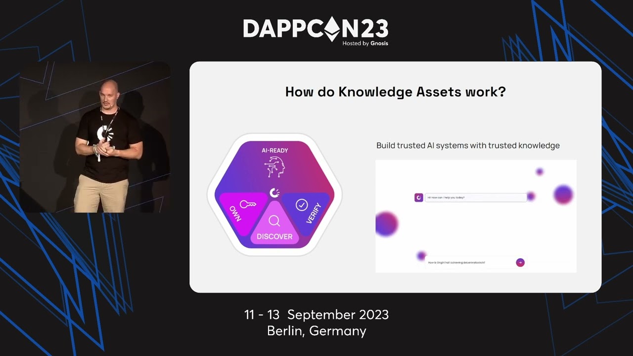 DappCon 2023: Trusted AI with OriginTrial Decentralized Knowledge Graph and Gnosis - Branimir Rakic