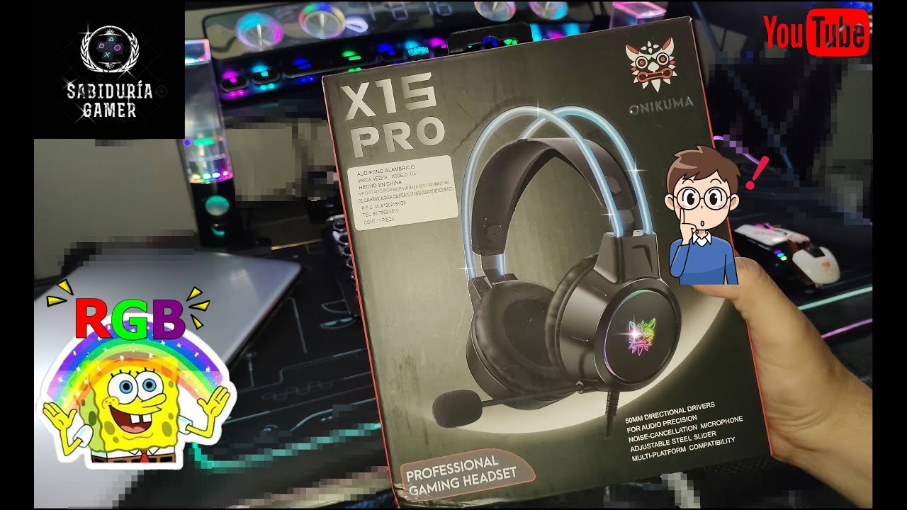 Audífonos Onikuma X15 Pro / Review y Unboxing / Económicos y Buena Calidad? / Sabiduría Gamer