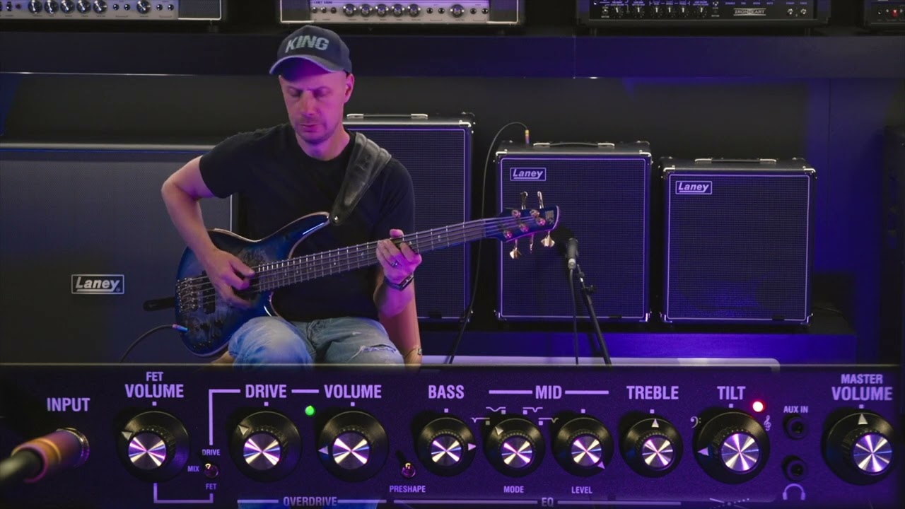 Laney DBF100 Bass Combo Demo | Digbeth Foundry range