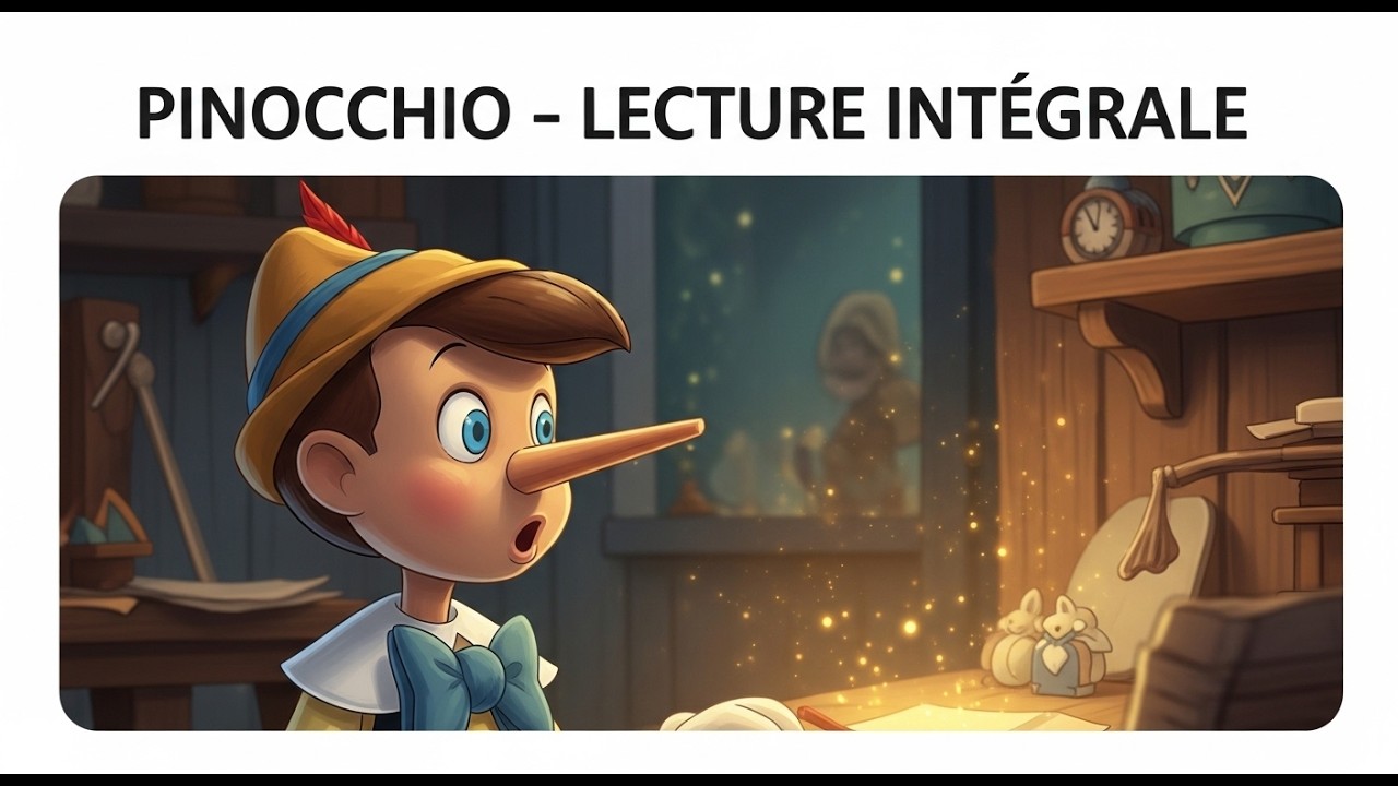 🤥 Pinocchio – Lecture intégrale - Carlo Collodi