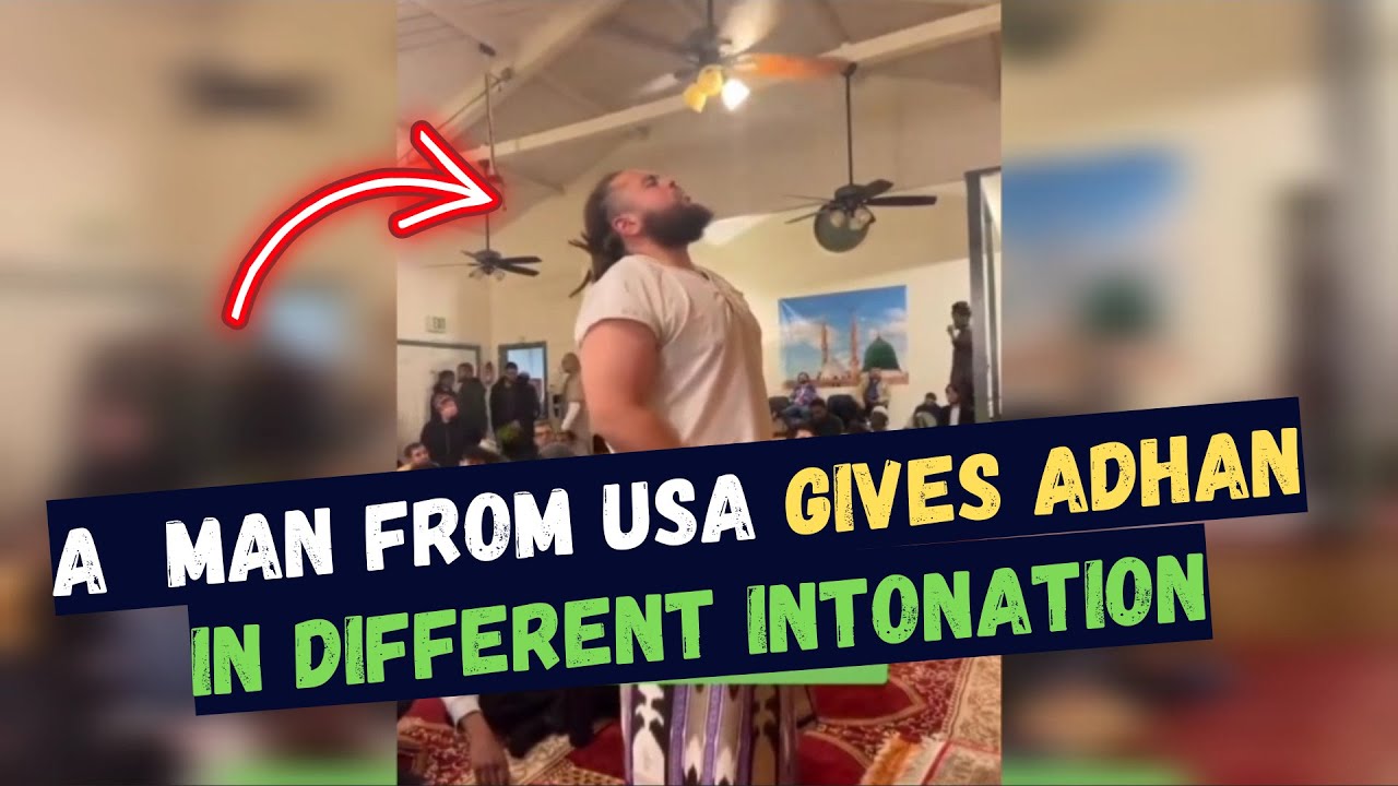 МУЖЧИНА С ГАВАЙЕВ, США, ДАВАЛ АЗАН С ДРУГОЙ ИНТОНИРОВАНИЕМ И СТАНОВИЛСЯ ВИРУСНЫМ!