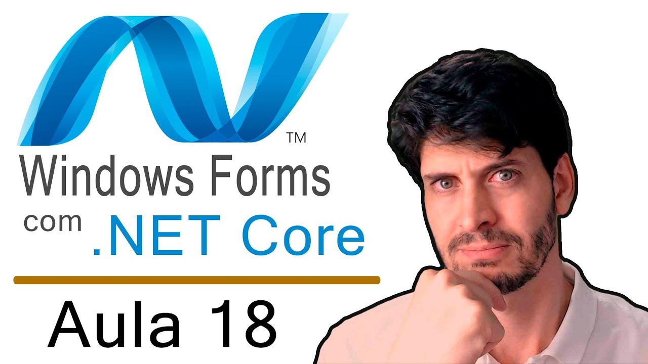 Windows Forms com .NET Core e C# :: Aula 18 :: Banco de Dados SQL Usando Sqlite - Parte 1