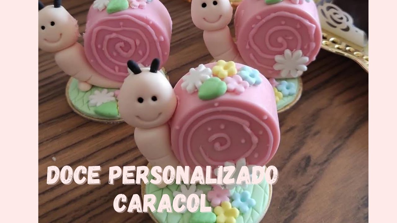 DOCE JARDIM ENCANTADO CARACOL