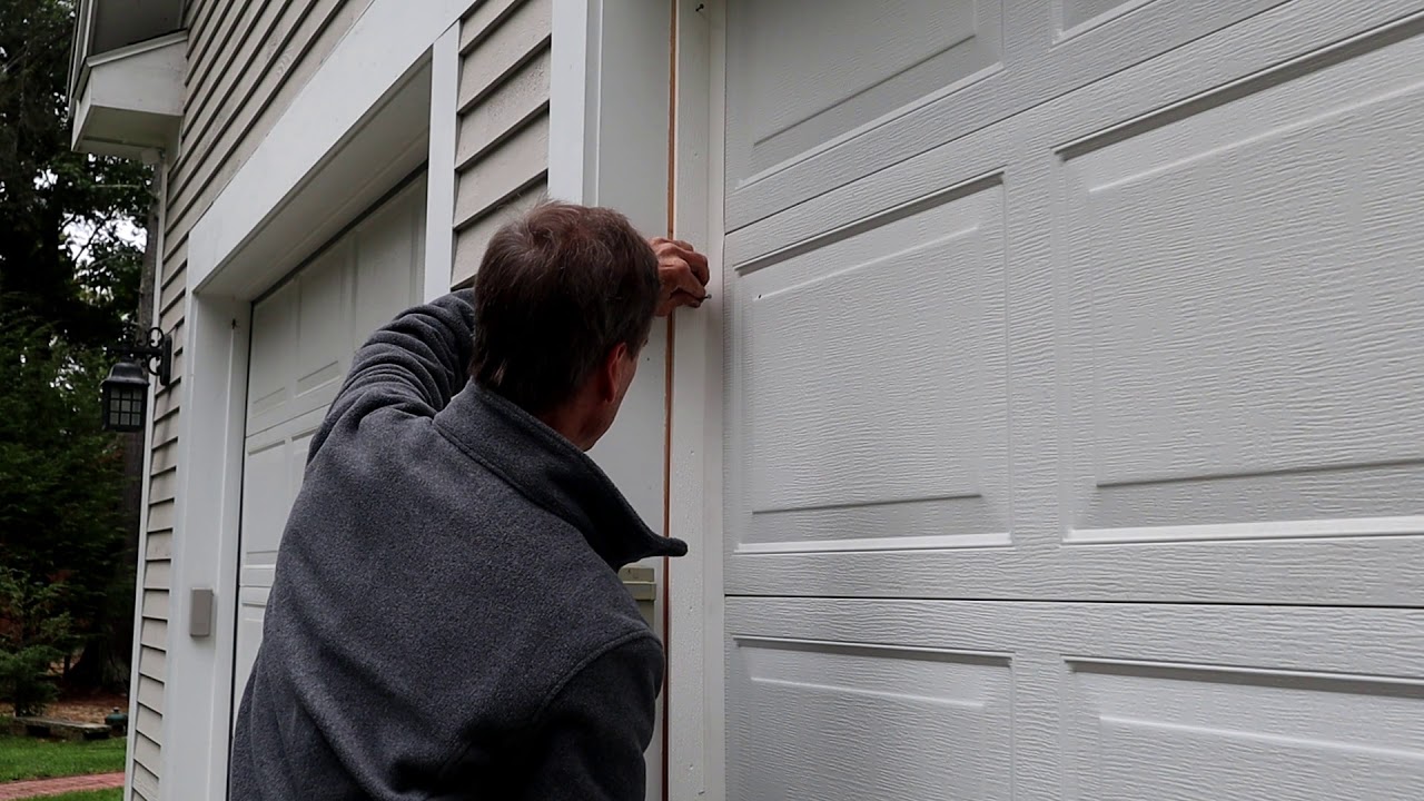 How to Replace Garage Door Weather Strips