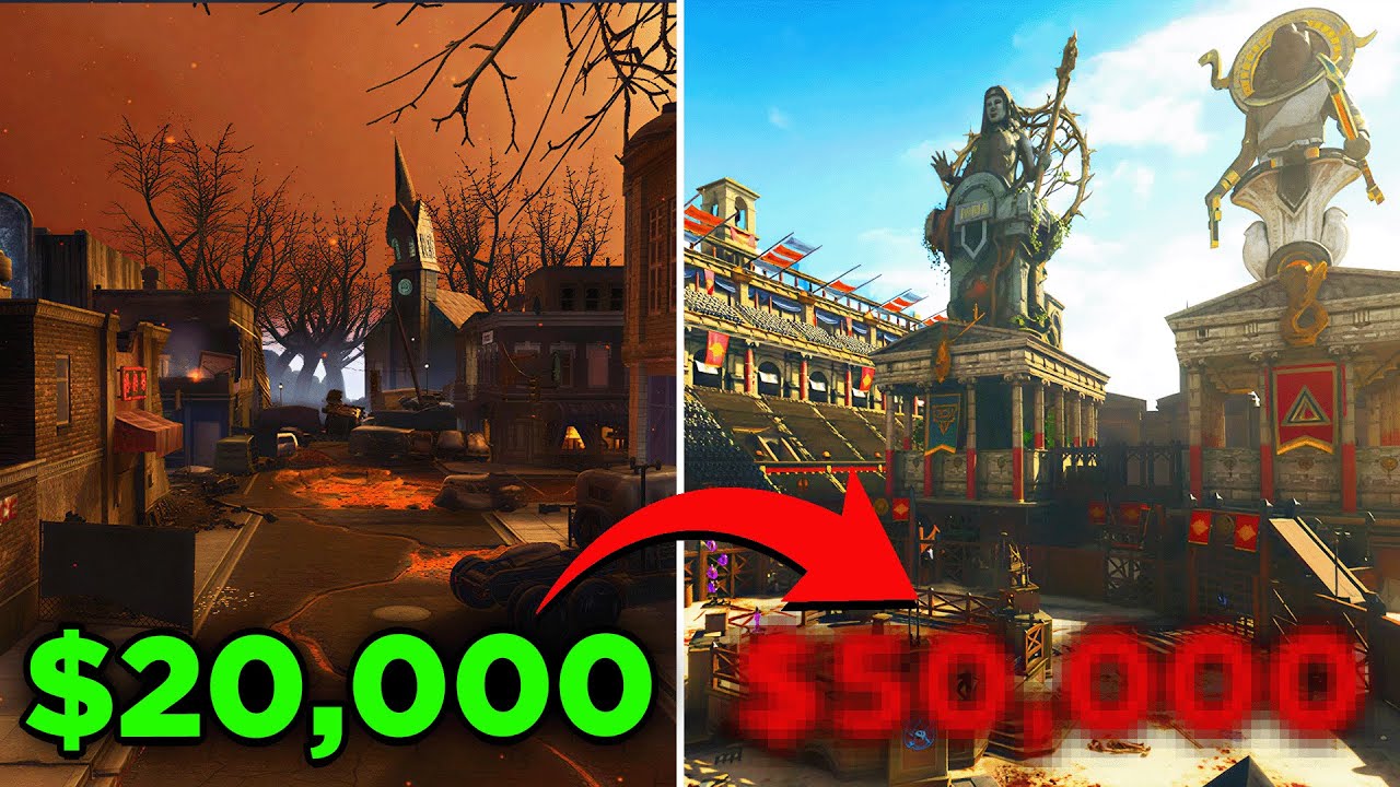 Какая самая дорогая карта в Call of Duty Zombies?