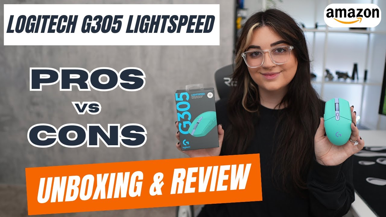 Logitech G305 LIGHTSPEED Gaming Mouse Review & Unboxing in under 2 minutes | Amazon.com