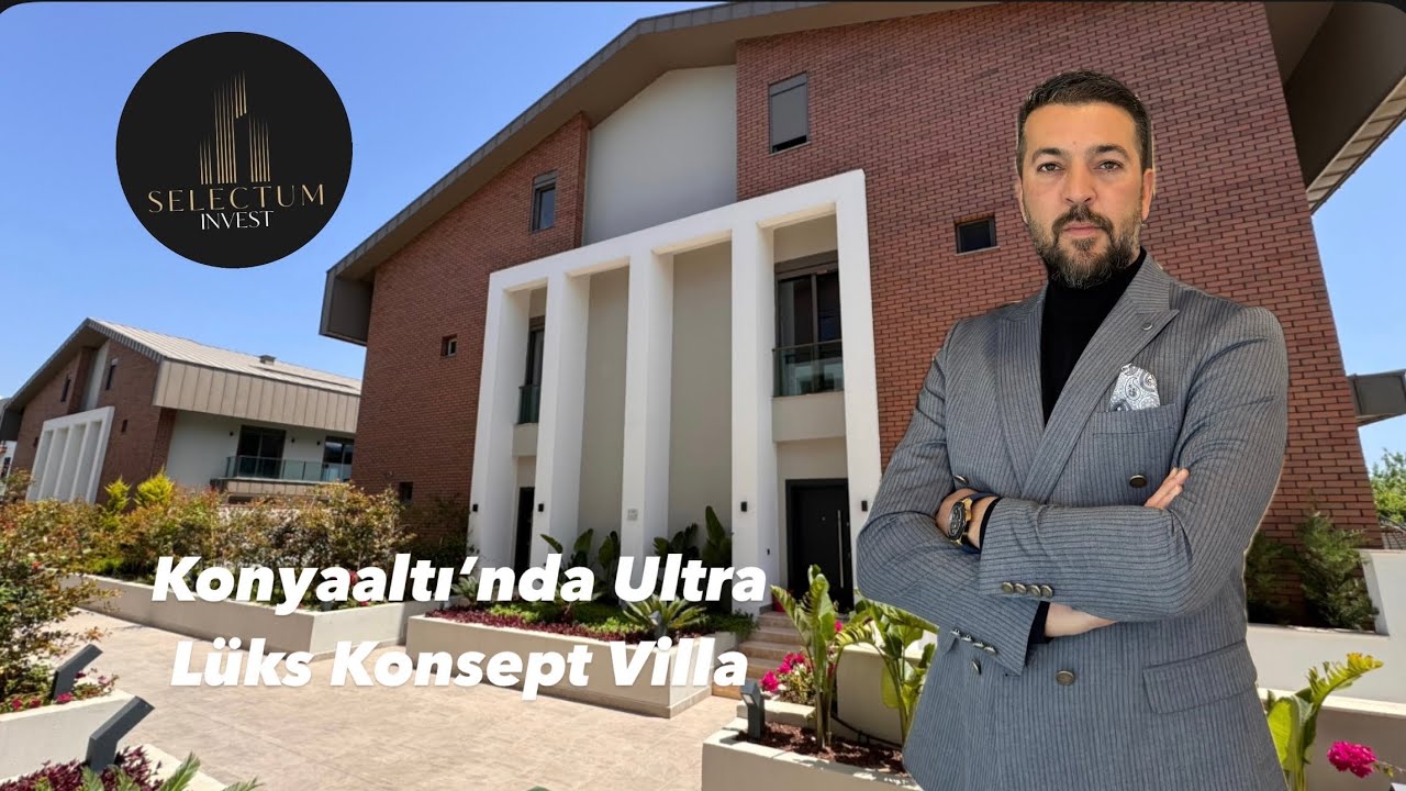 Antalya Konyaaltı Molla Yusuf Satılık Villa
