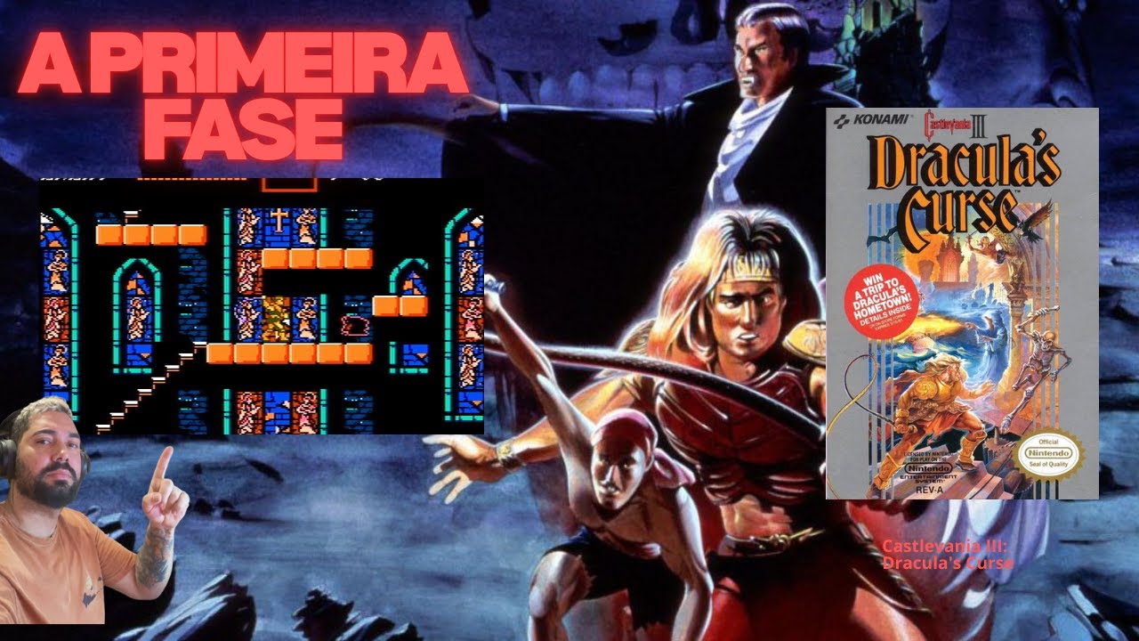 A Primeira Fase: Castlevania III: Dracula's Curse