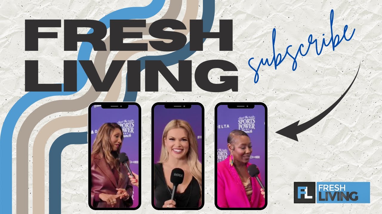 Purple Carpet Interviews at Sports Power Brunch to Celebrate Women in Sports