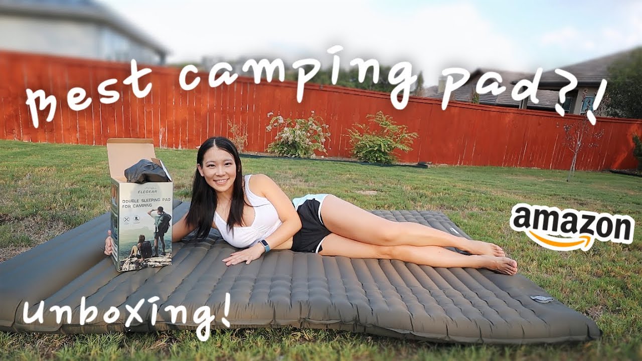 Best camping gear?! Elegear Double Sleeping Pad for Camping Unboxing & review