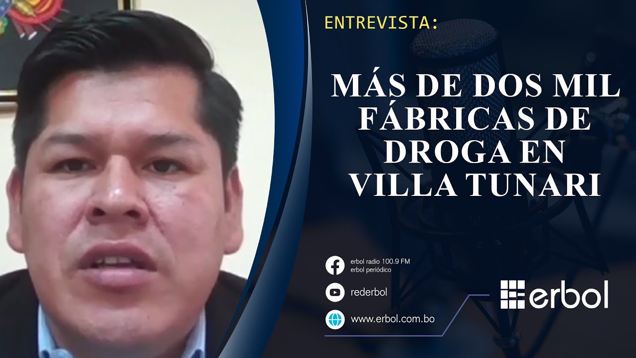 Más de dos mil fábricas de droga en Villa Tunari