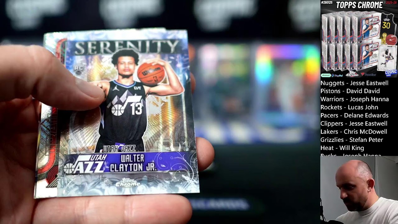 Набор № 260125 2025-26 TOPPS CHROME BASKETBALL FANATICS, мега-полукейс (10 коробок)