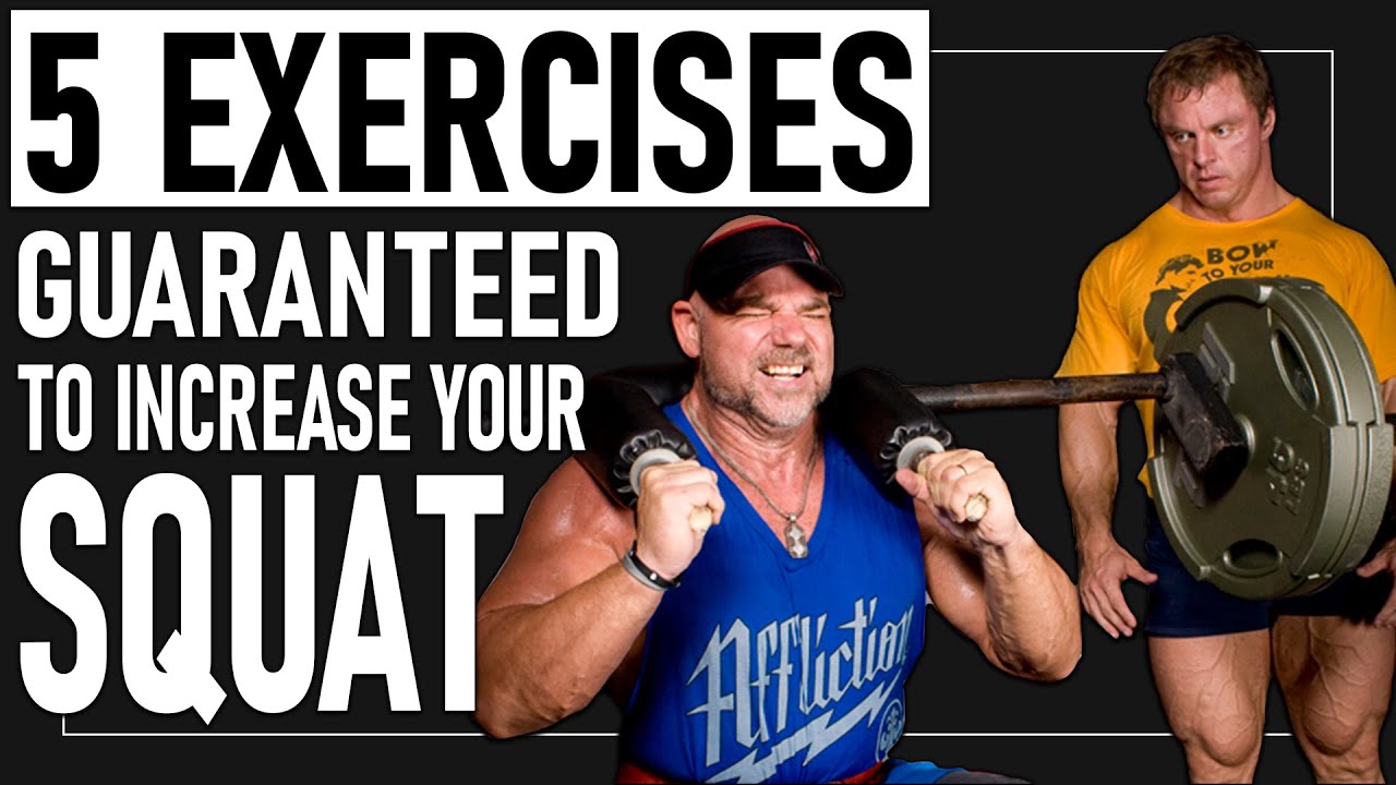*5* Exercises GUARANTEED To Increase Your Squat