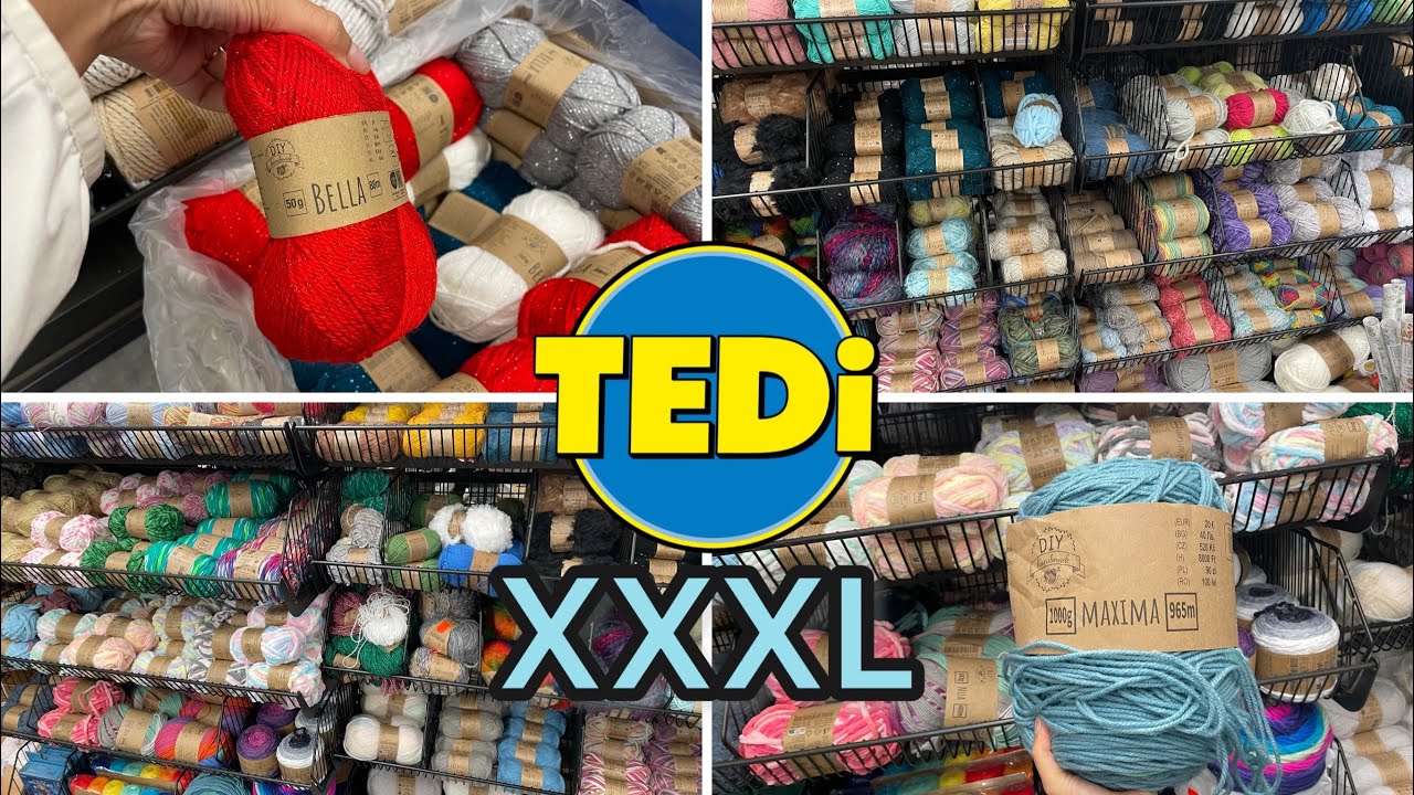 XXXL TEDI WOLLE AUSWAHL 😍 Neuheiten | Positiv überrascht WOW | Marycrochet 