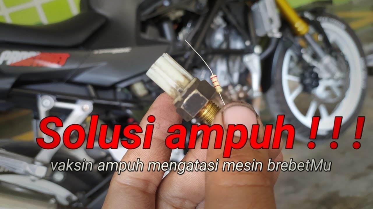Cara pasang Resistor pada sensor EOT motor HONDA