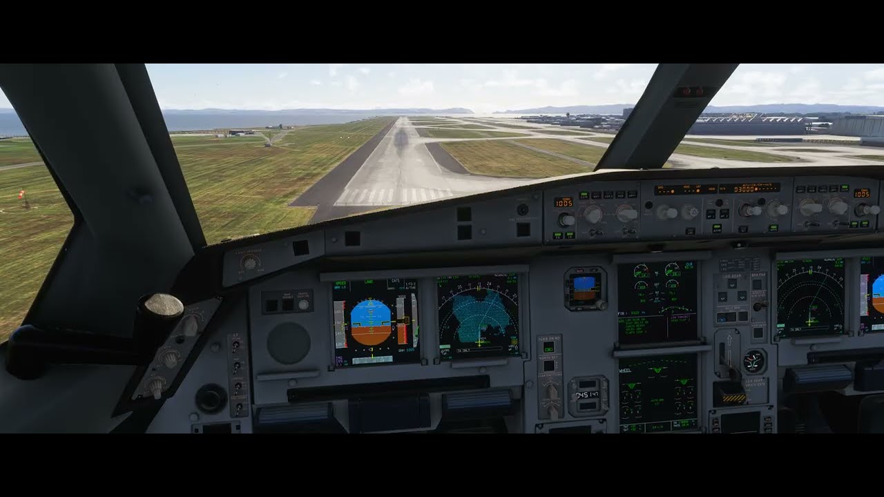 MSFS 2024 Headwind A330-900neo Landing Auckland Airport