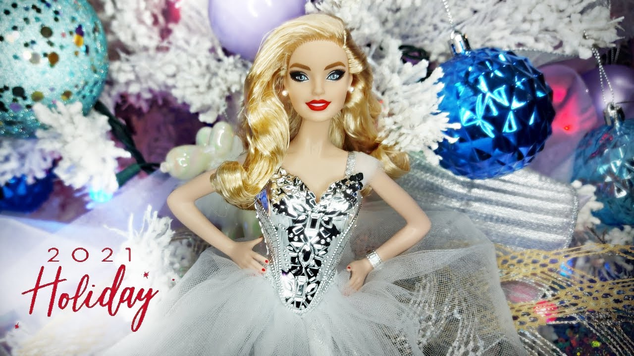BARBIE: HOLIDAY 2021, UNA BELLEZA PRISTINA!! - UNBOXING/REVIEW #barbie #barbielatina #christmas