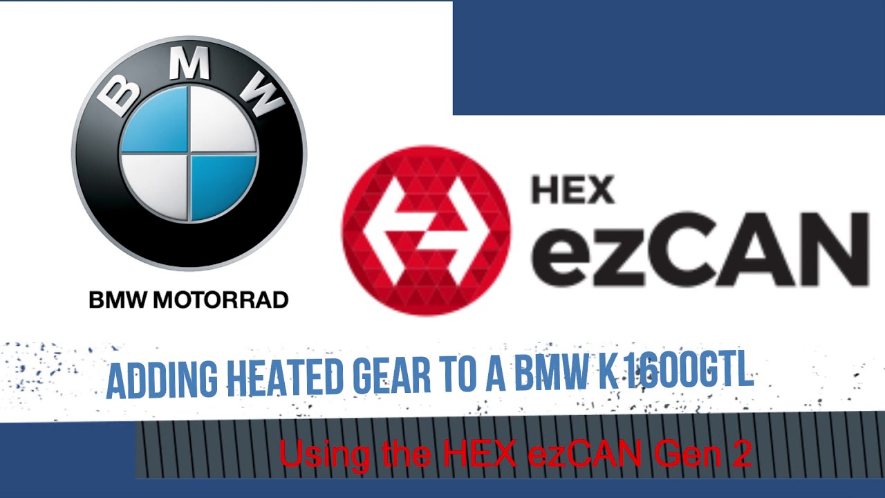 K1600GTL (2016) Heated Gear Install using a HEX ezCAN