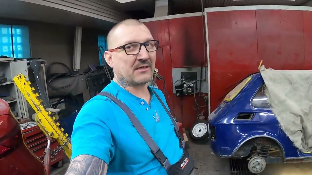 FIAT 126 PO BLACHARCE! SZTOS!!!