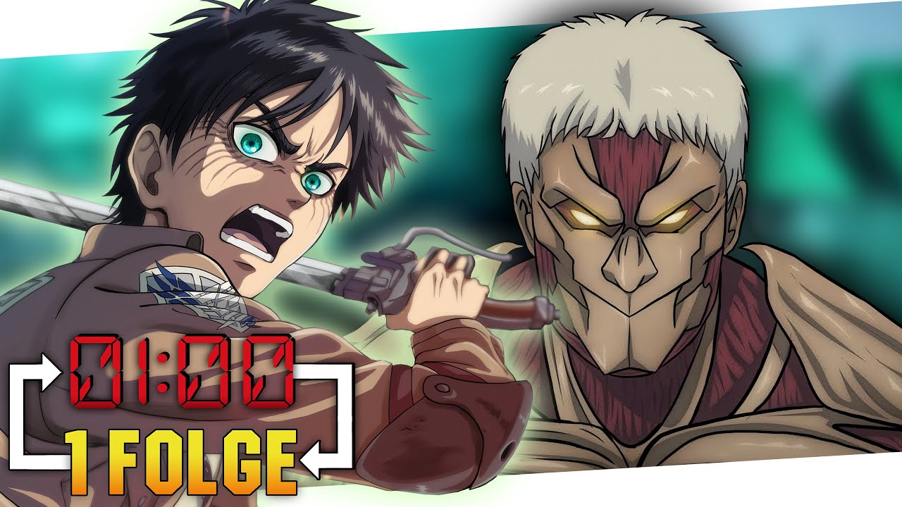 ATTACK ON TITAN 𝗦𝗧𝗔𝗙𝗙𝗘𝗟 𝟮 ⏱️ 1 Folge in 1 Minute ⏱️