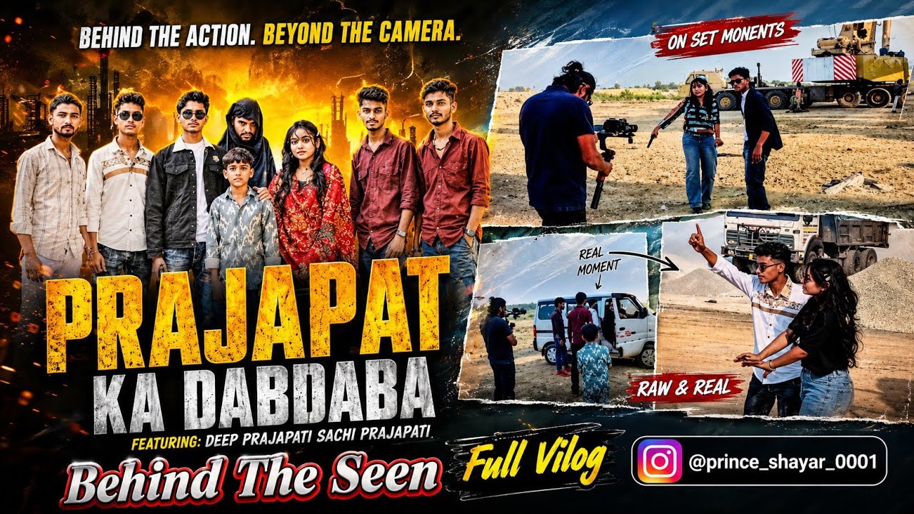 Prajapat Ka Dabdaba | Bhind The Seen Full Vilog | Prince Vilogs