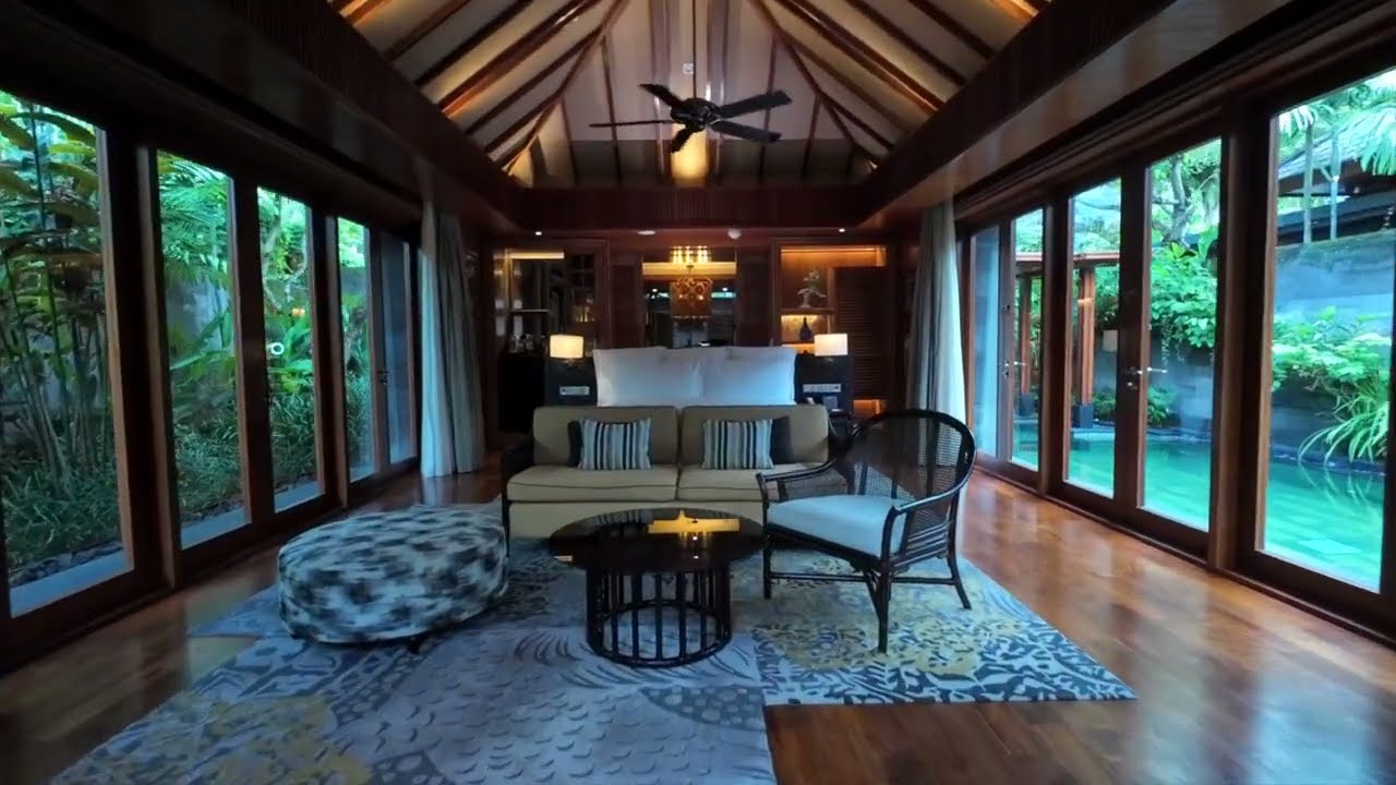 Luxury Seminyak villas with private pool and Balinese artful modern design | One Bedroom Pool Villa