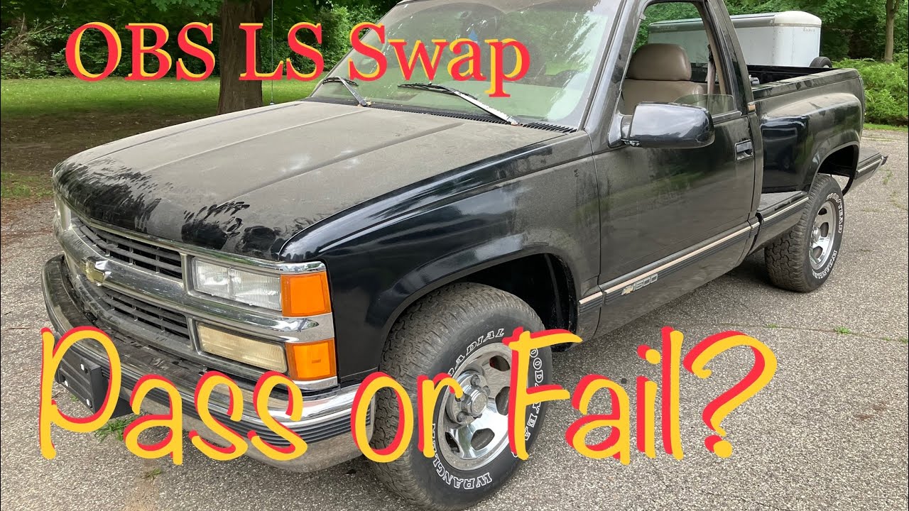 OBS Chevy Truck LS Swap Almost Done!!