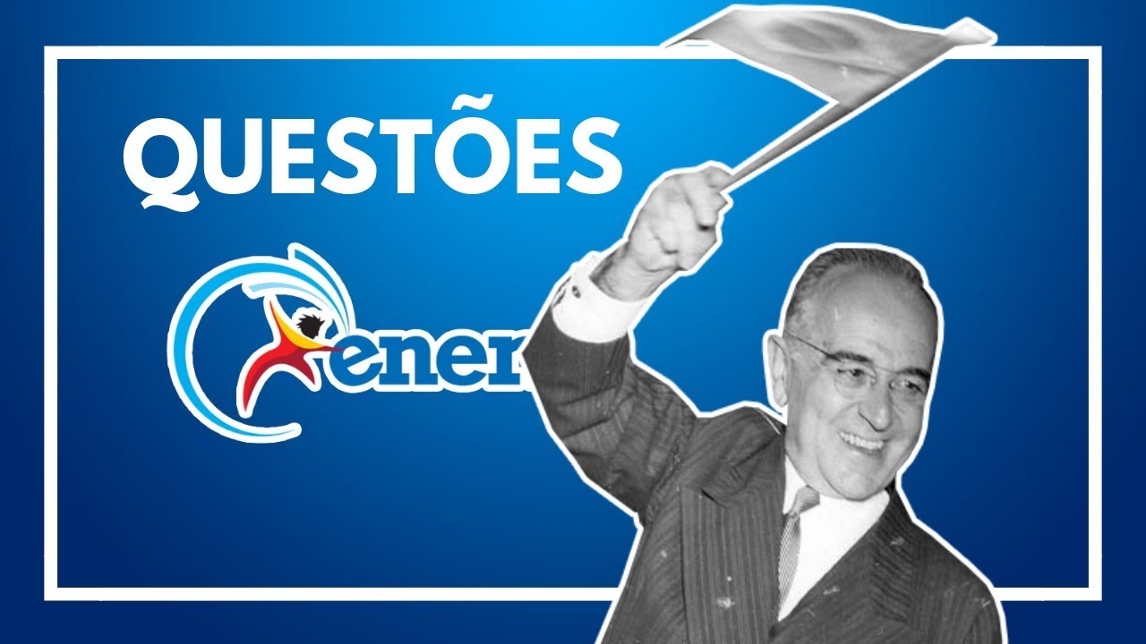 QUESTÕES SOBRE VARGAS NO ENEM - 08