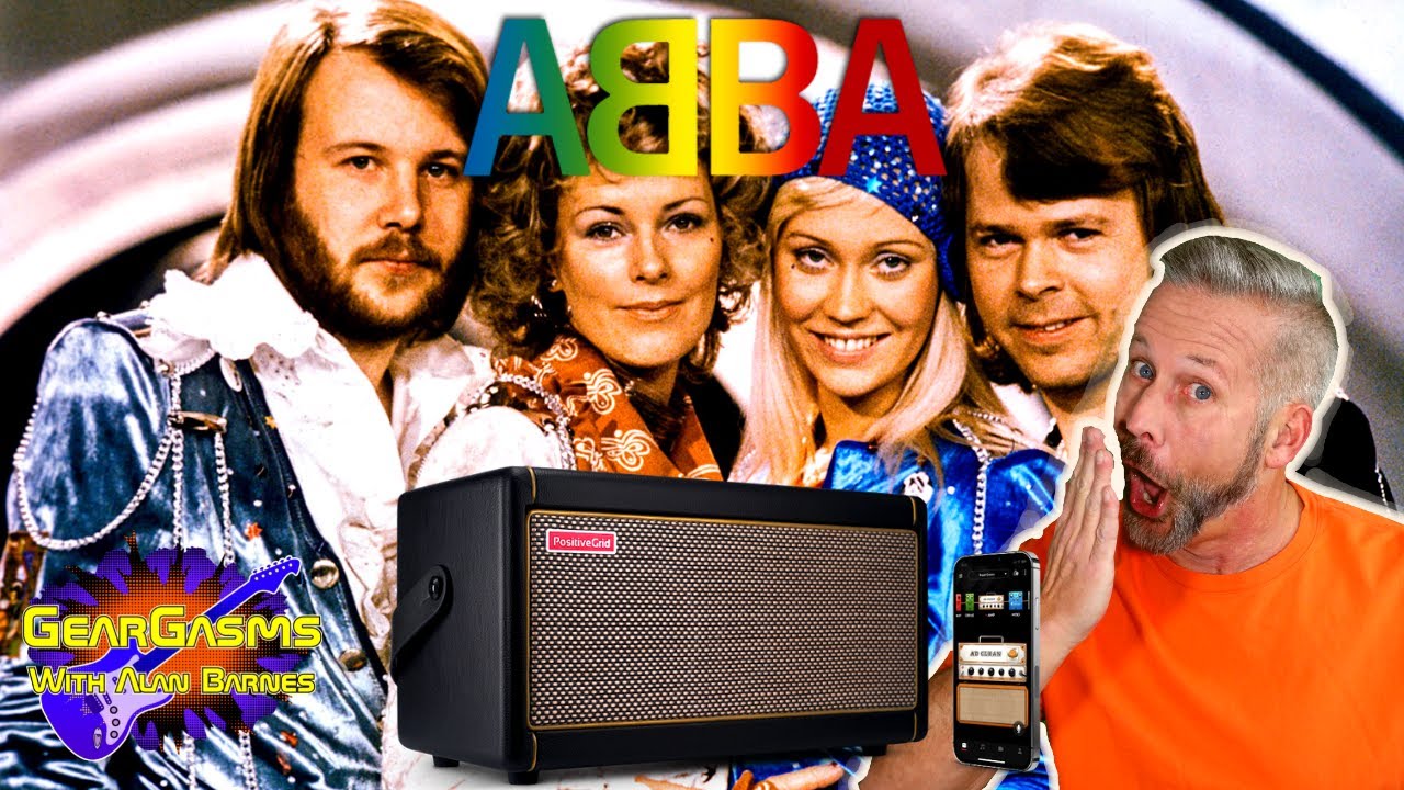 Old Man Learns ABBA Songs With Positive Grid Spark!!!