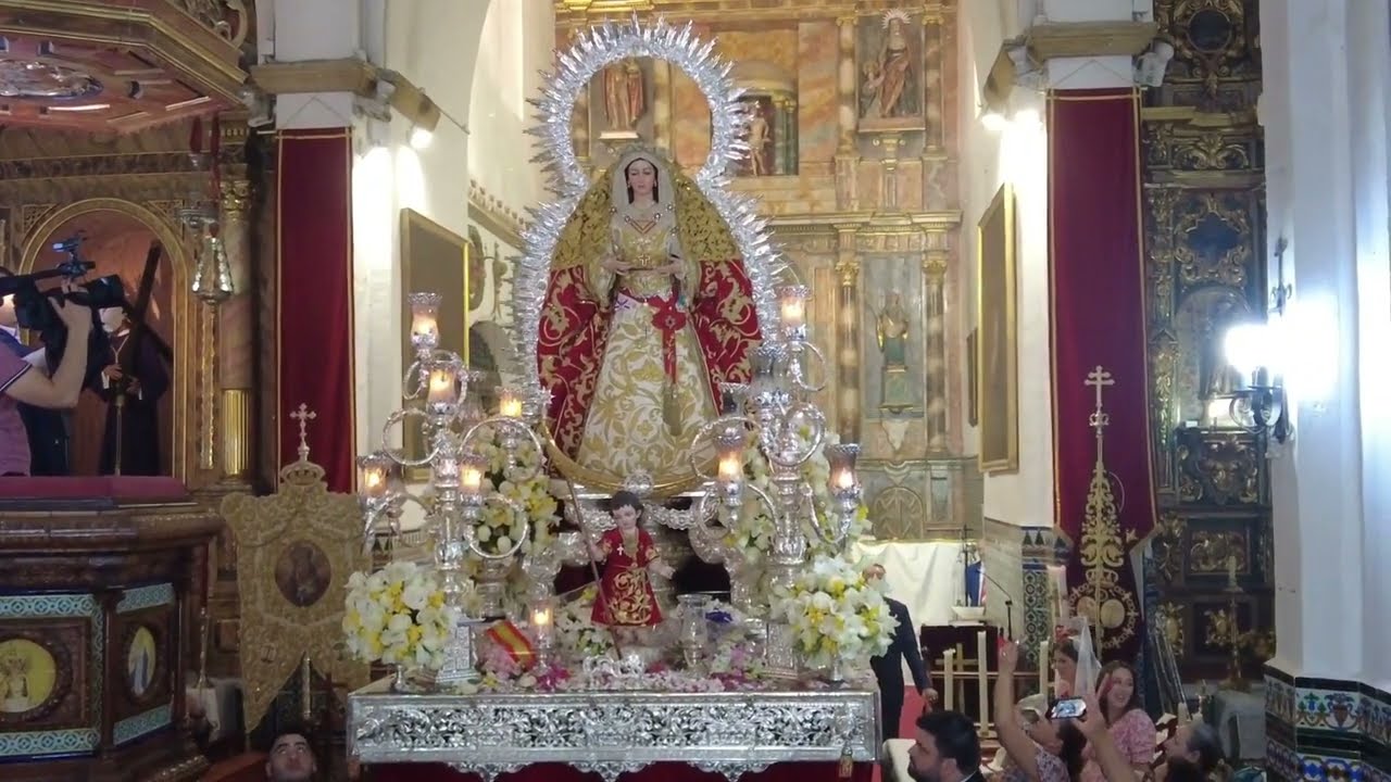 TRASLADO A LA CAPILLA-FIESTAS DE MAYO 2023-HDAD SOLEDAD HUEVAR-14 MAYO 2023