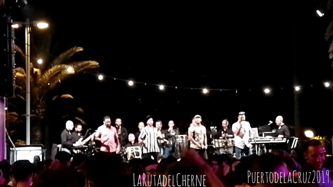 Orquesta Maquinaria Band, Amigos con derechos, Puerto de la Cruz, Tenerife, 15/07/2019