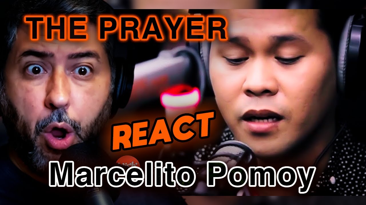 REAGINDO (REACT) a Marcelito Pomoy - The Prayer | Análise Vocal por Rafa Barreiros