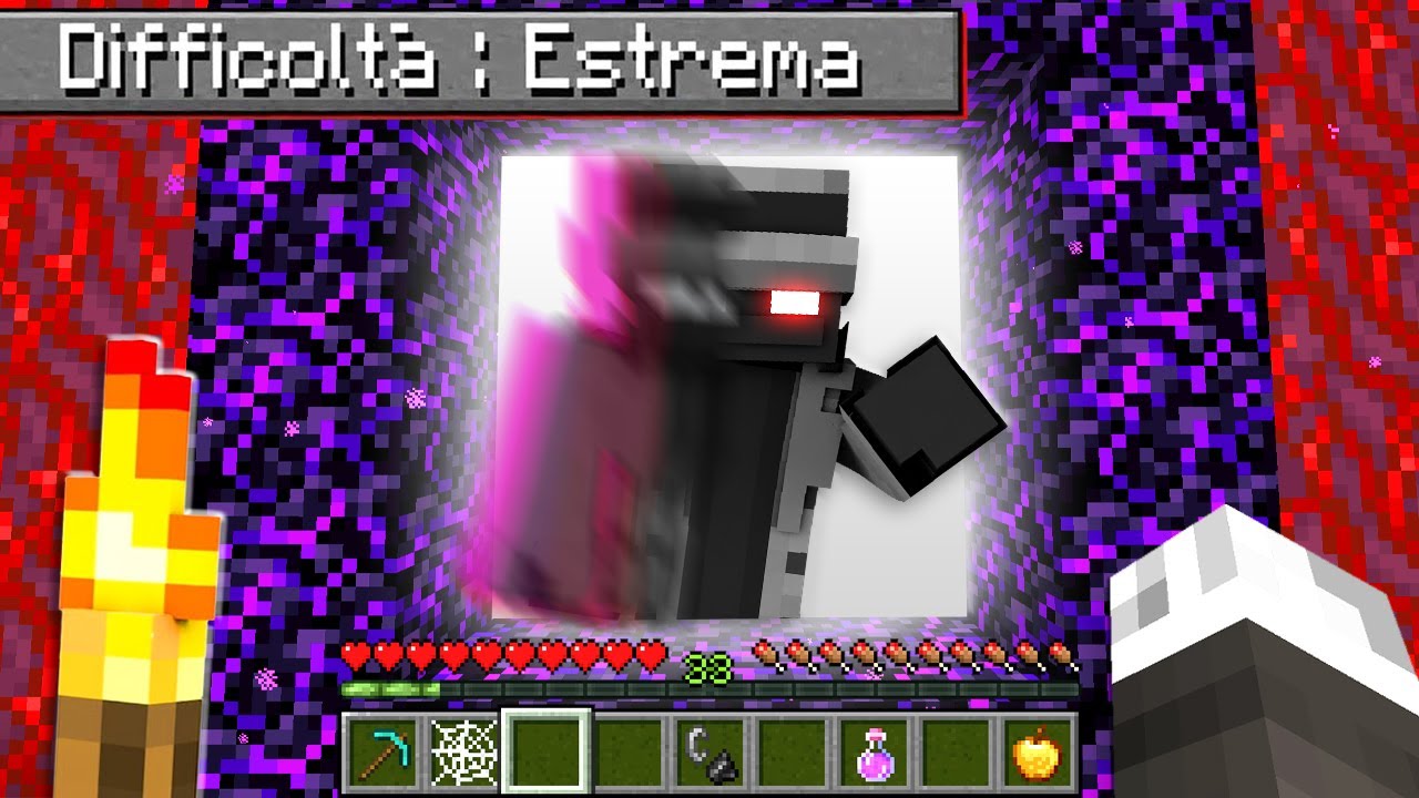 ENTRO NEL PORTALE DELLO YOUTUBER MISTERIOSO - Minecraft ITA