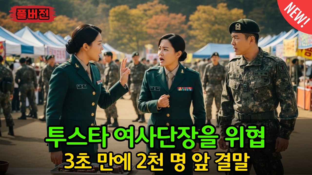 707 특임대 출신 ‘투스타’ 여사단장을 위협한 대령… 3초 만에 2천 명 앞에서 드러난 결말