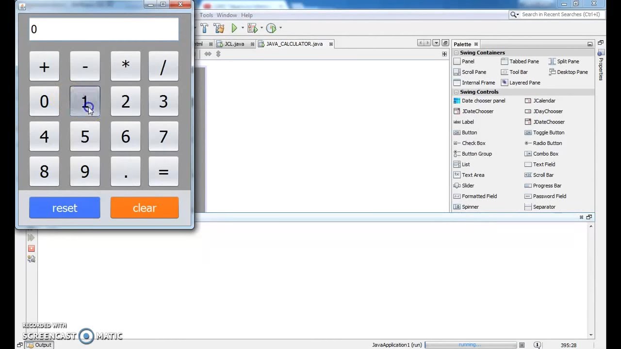 JAVA Project Tutorial - Create Calculator In Netbeans
