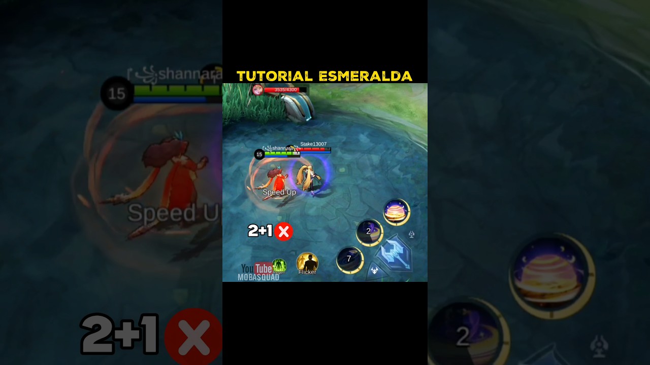 Esmeralda tutorial skill combo ✅😱