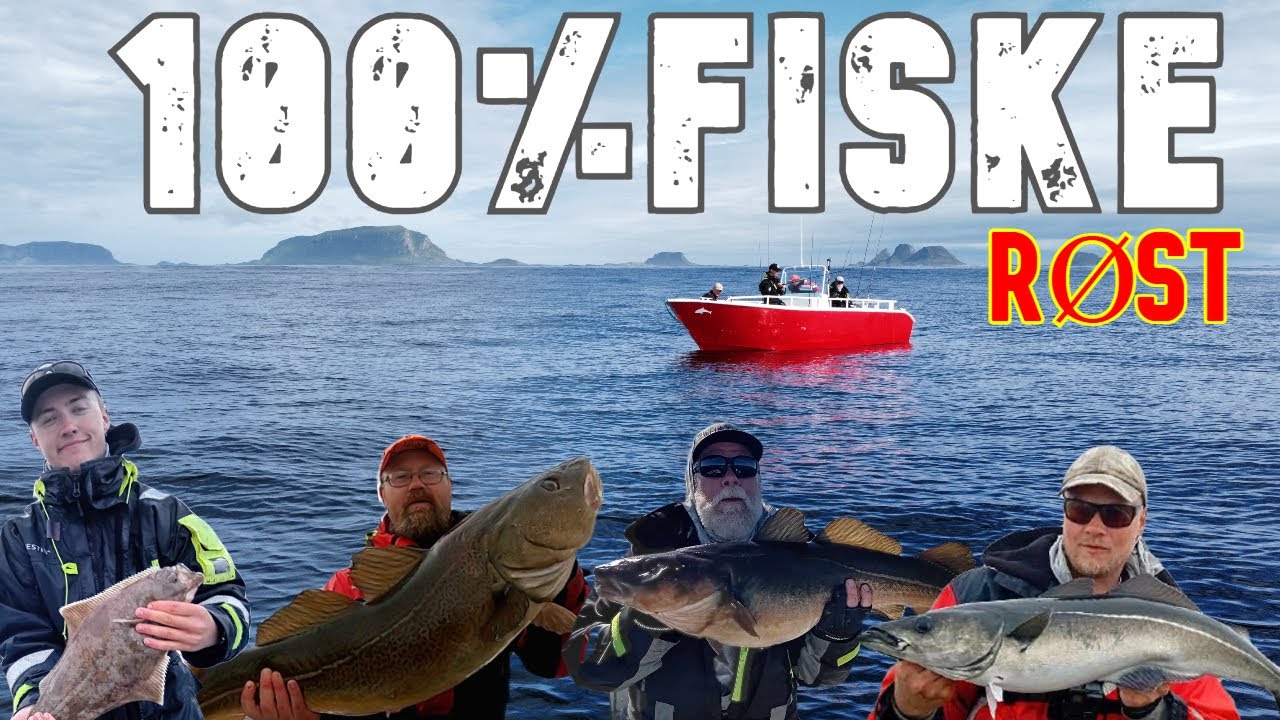 HAVSFISKE I NORGE _ Hälleflundra/Torsk -100%FISKE