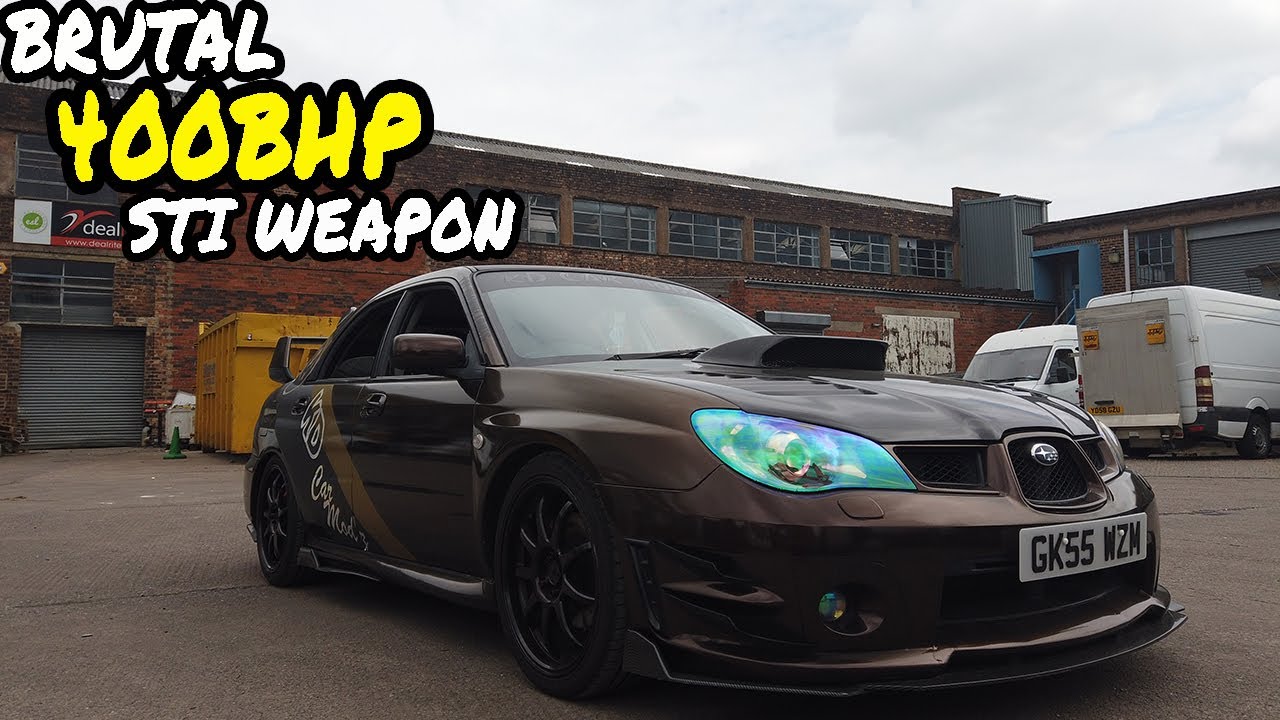 THIS BRUTAL 400BHP SUBARU IS A MADNESS *INSANE LAUNCH*