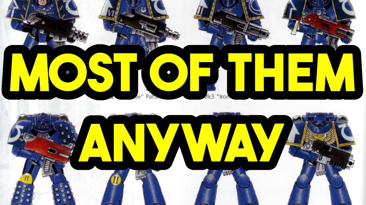 Every Version Of Power Armour In Warhammer 40K Explained | 40K Lore