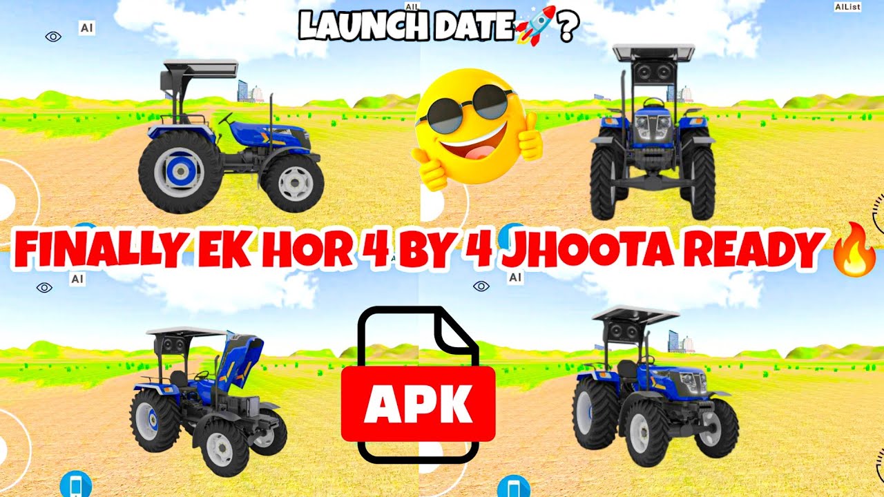 How to update Sonalika tractor in Indian desi simulator 3d 🤑|Indian desi simulator 3d playstore par😱