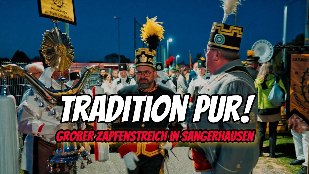 Großer Zapfenstreich in Sangerhausen 🇩🇪✨