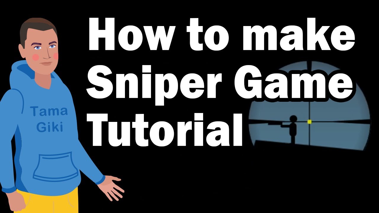 How to make Sniper Game, tutorial in Scratch, Turbowarp