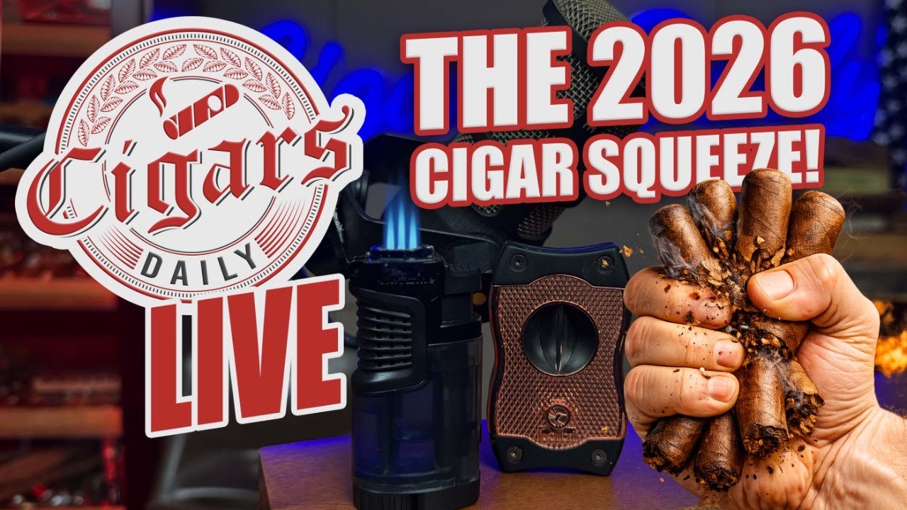 Cigars Daily LIVE 415: The 2026 Cigar Squeeze—Prices Up, Taxes Up, Shipping Under Fire
