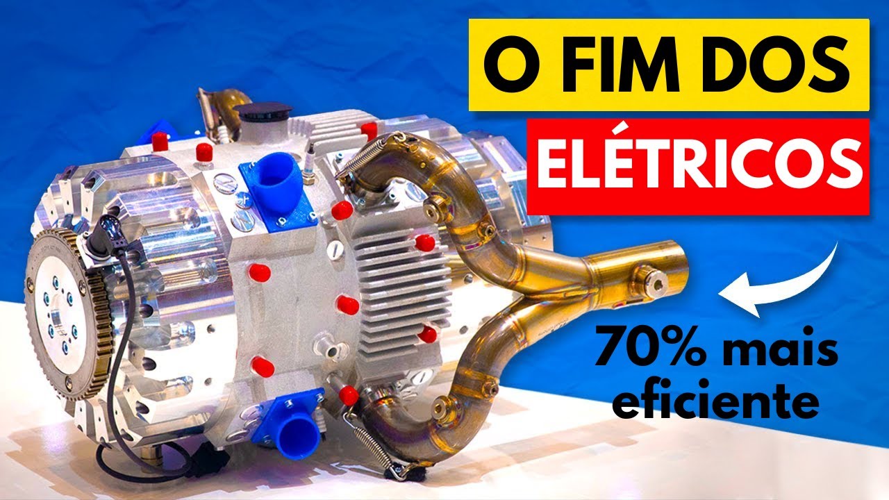 INNengine e-Rex:  Revolucionário  motor de 1 Tempo vai acabar com os motores elétricos ?