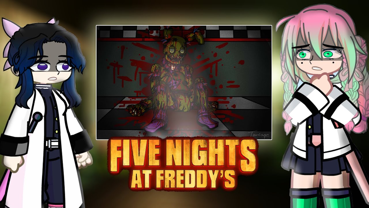 Hashiras react to Fnaf Part 3